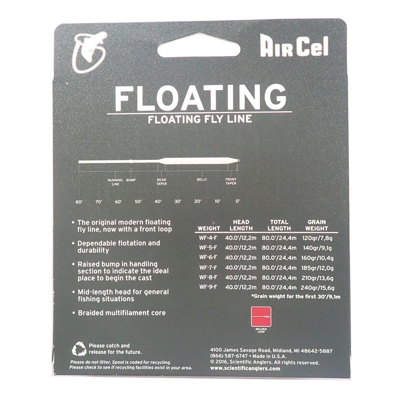 Scientific Anglers Air Cel Floating Lines