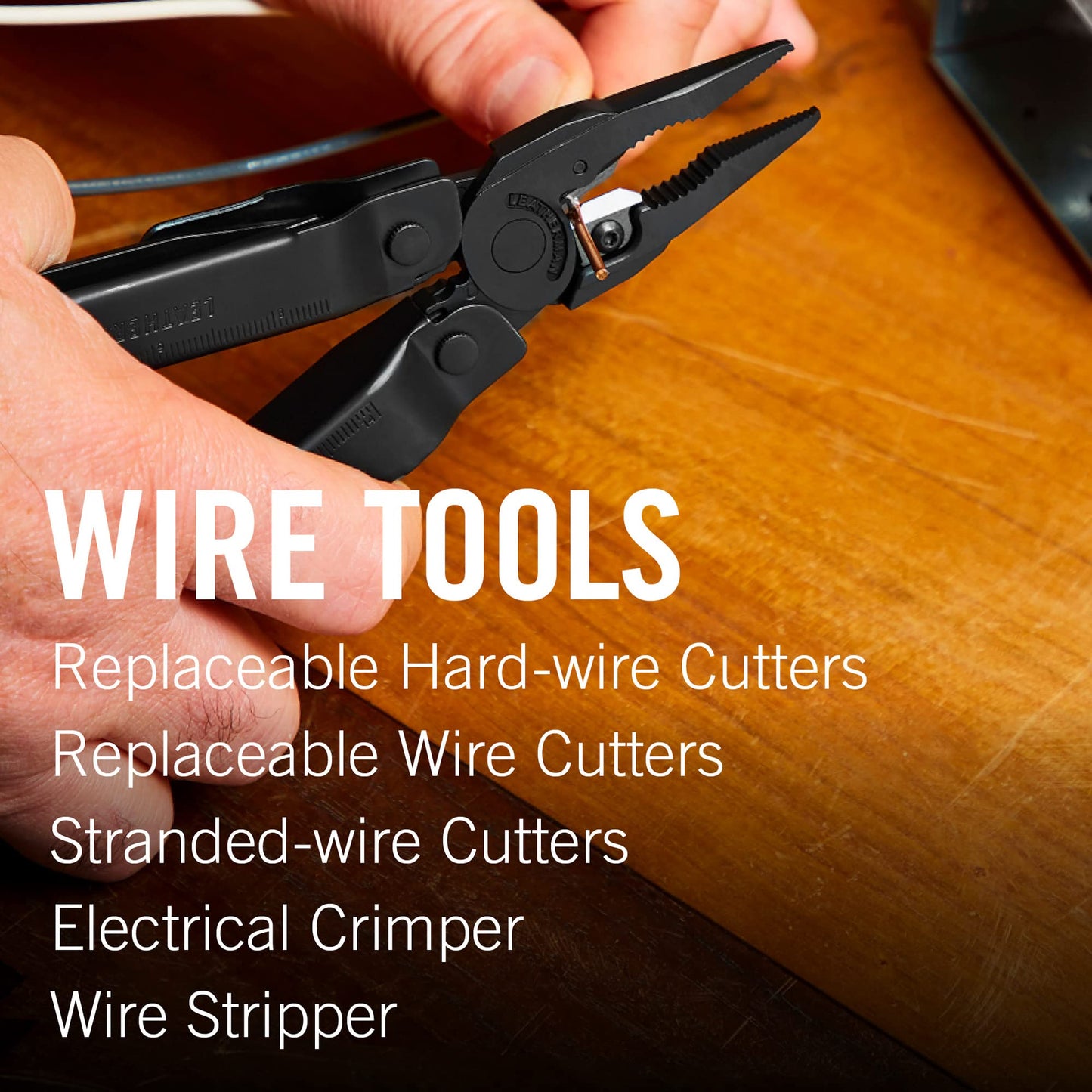 LEATHERMAN, Super Tool 300 Multitool with Premium Replaceable Wire Cutters and Saw, Stainless Steel with Nylon Sheath
