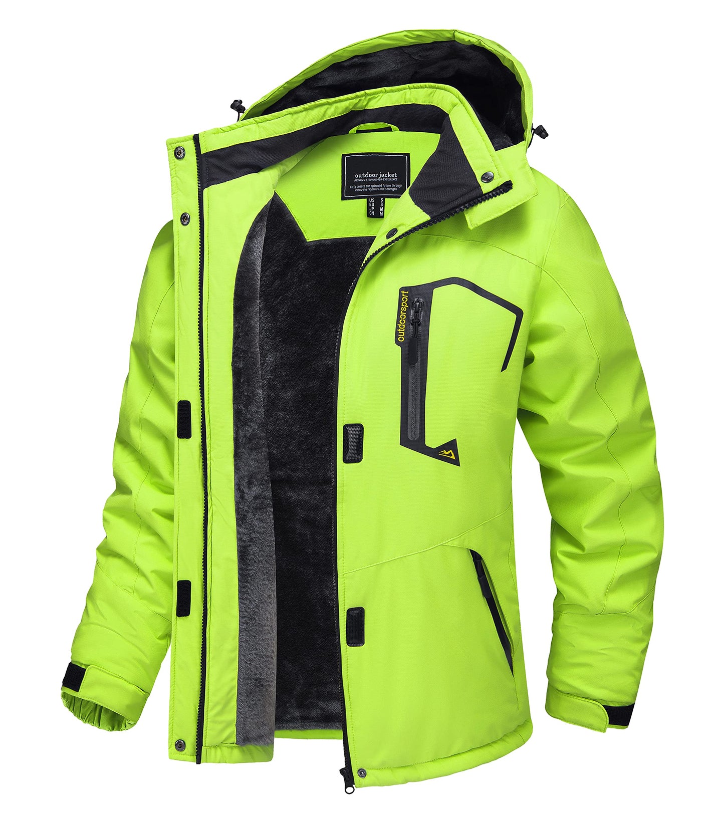 TACVASEN Women's Winter Jacket Waterproof Ski Jacket Hooded Fleece Lined Warm Snow Coat Mountain Windproof Rain Windbreaker