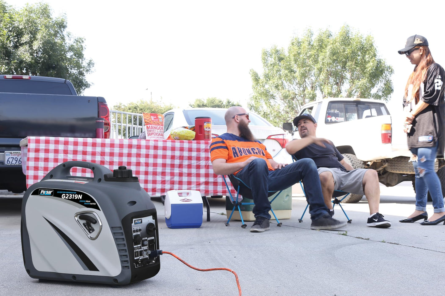 Pulsar Products GD400BN, 4000W Portable super-quiet Dual Fuel & Parallel Capability, RV-Ready, CARB Compliant