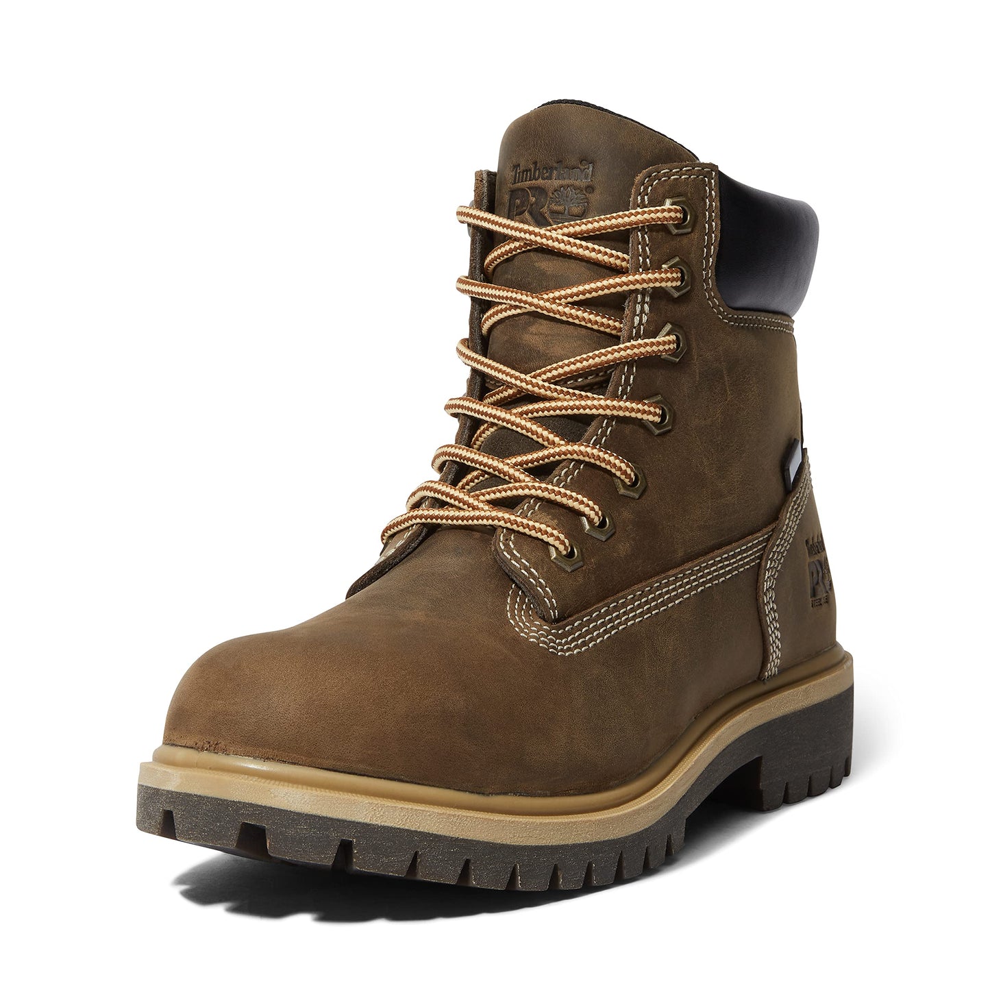 Timberland PRO Women's Direct Attach 6 Inch Steel Safety Toe Insulated Waterproof Industrial Work Boot