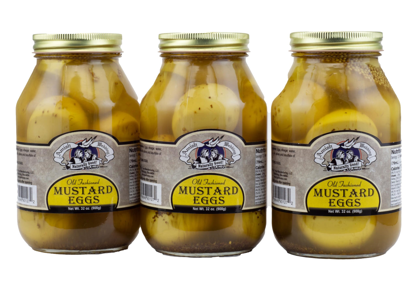 Amish Wedding Pickled Eggs 32oz (Pack of 2)