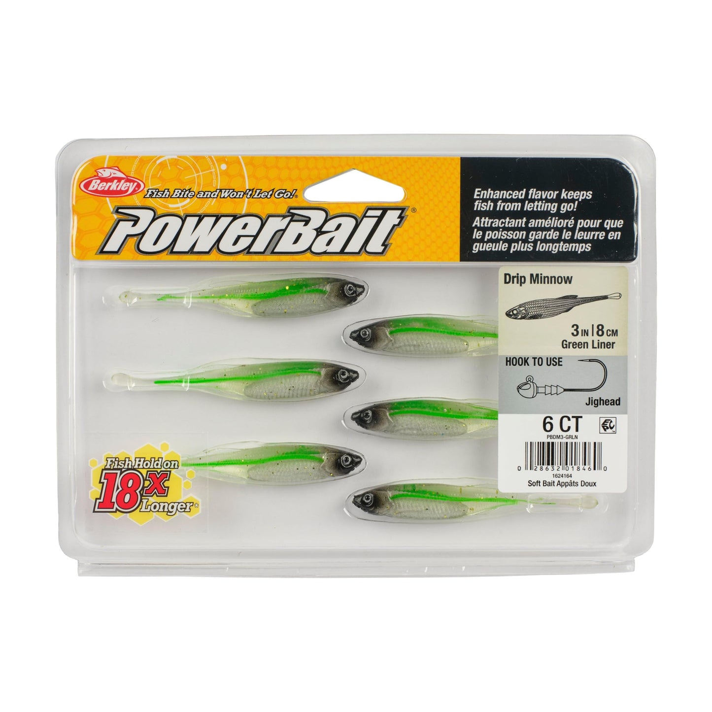 Berkley PowerBait Drip Minnow Fishing Soft Bait