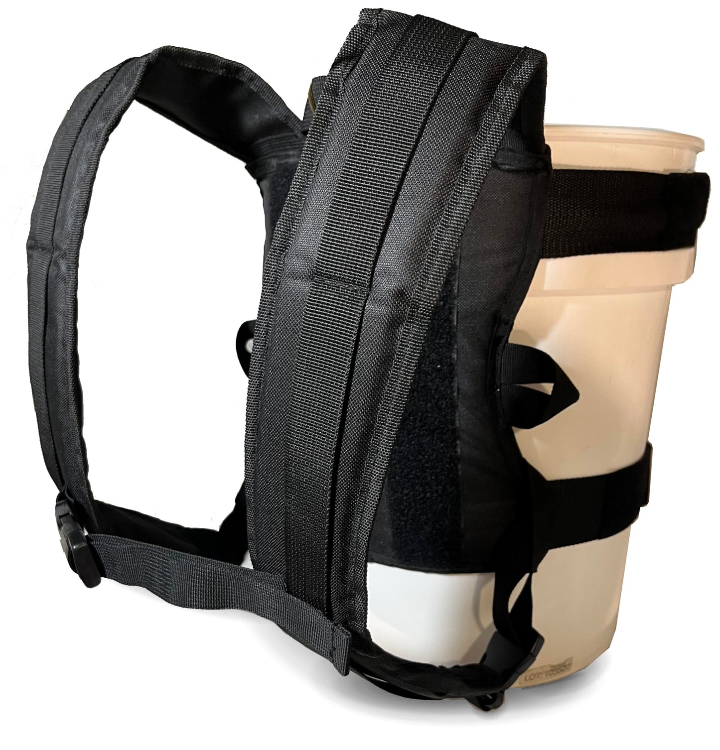 Backpack for 5 Gallon Buckets for Fishing, Picking Apples and Sports