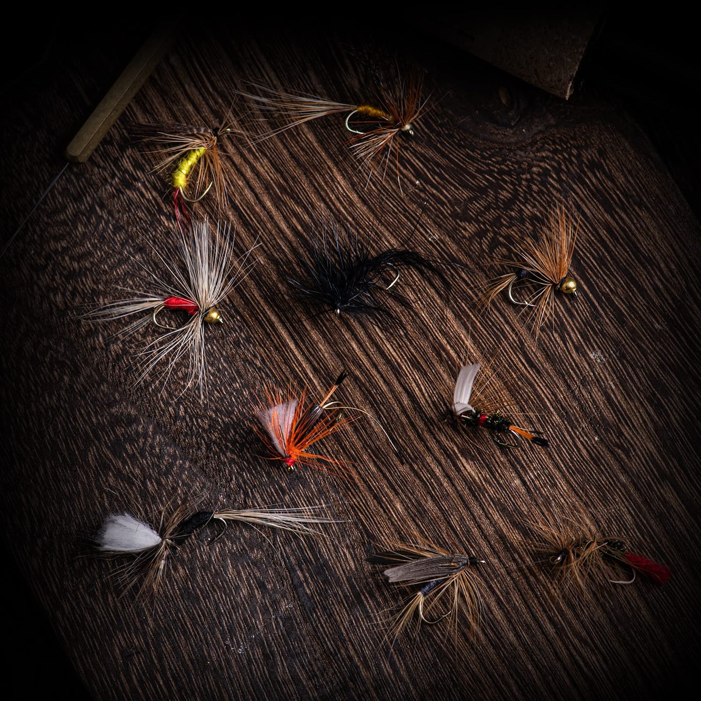 Goture Fly Fishing Flies Kit,25pcs/30pcs/100pcs Fly Fishing Lures,Dry Flies Wet Flies Streamers Nymphs Flies, Fly Fishing Assortment Kit for Bass Trout Salmon Fishing