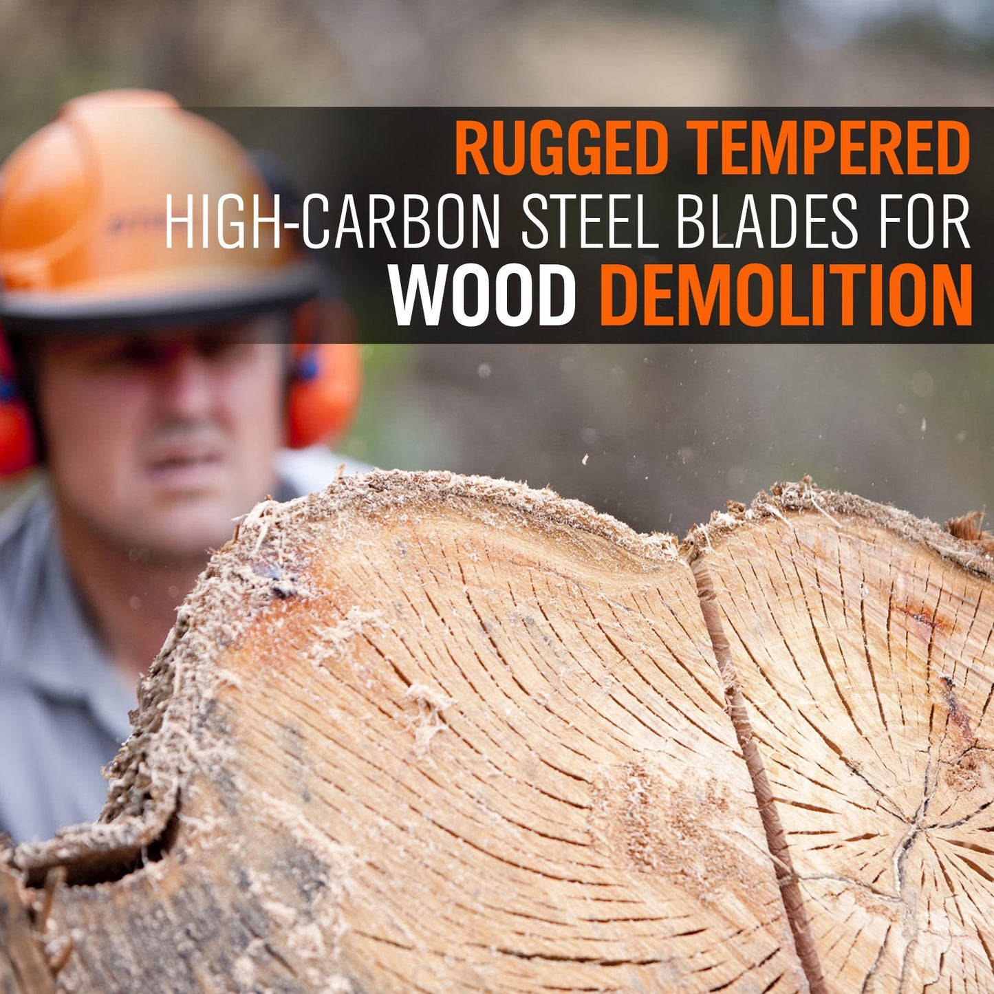 HORUSDY 10-Piece Reciprocating Saw Blades Set, Metal & Woodcutting Saw Blades