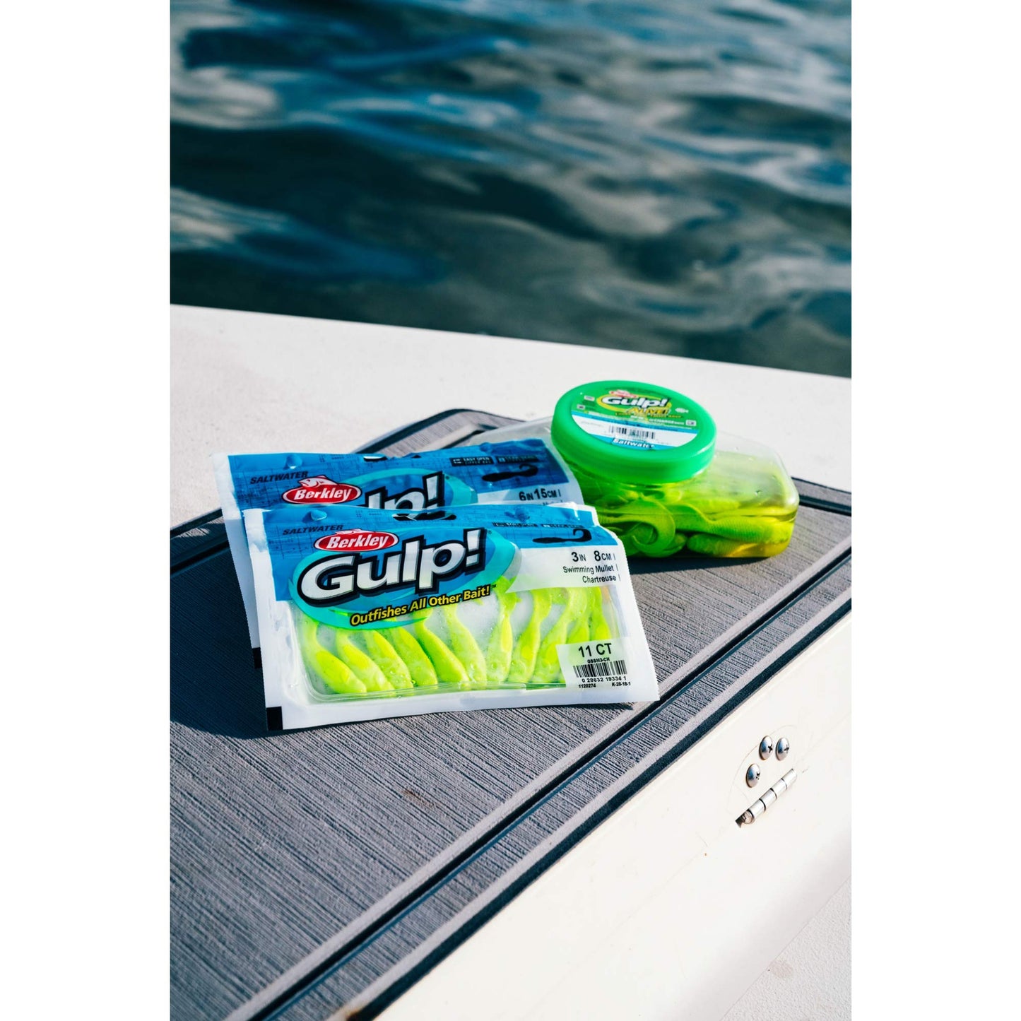 Berkley Gulp! Alive! Swimming Mullet Saltwater Fishing Soft Bait