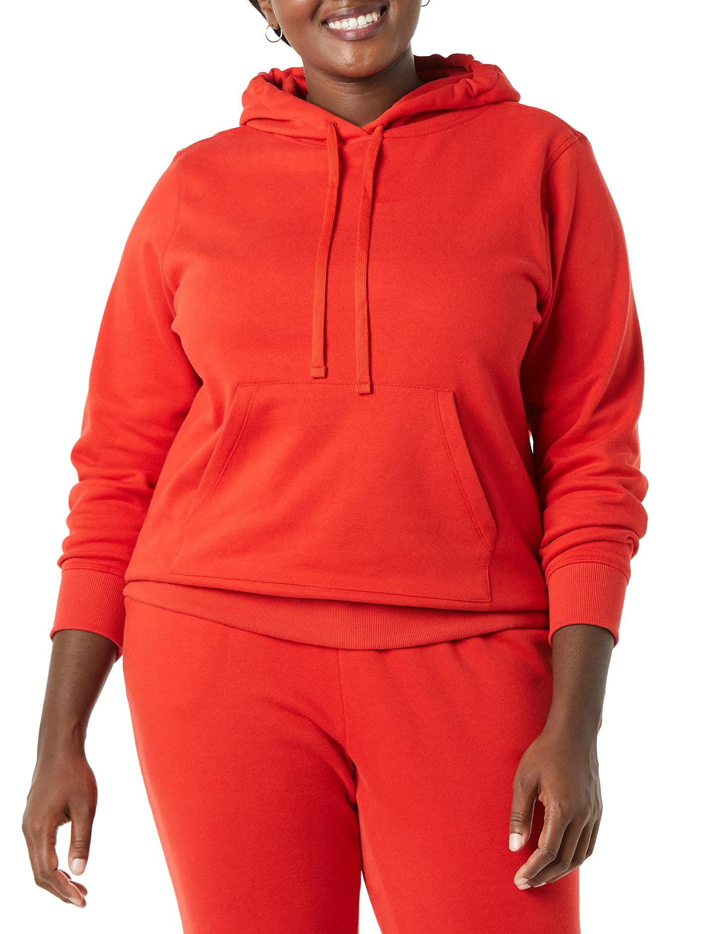 Amazon Essentials Women's Regular-Fit Fleece Pullover Hoodie (Available in Plus Size)