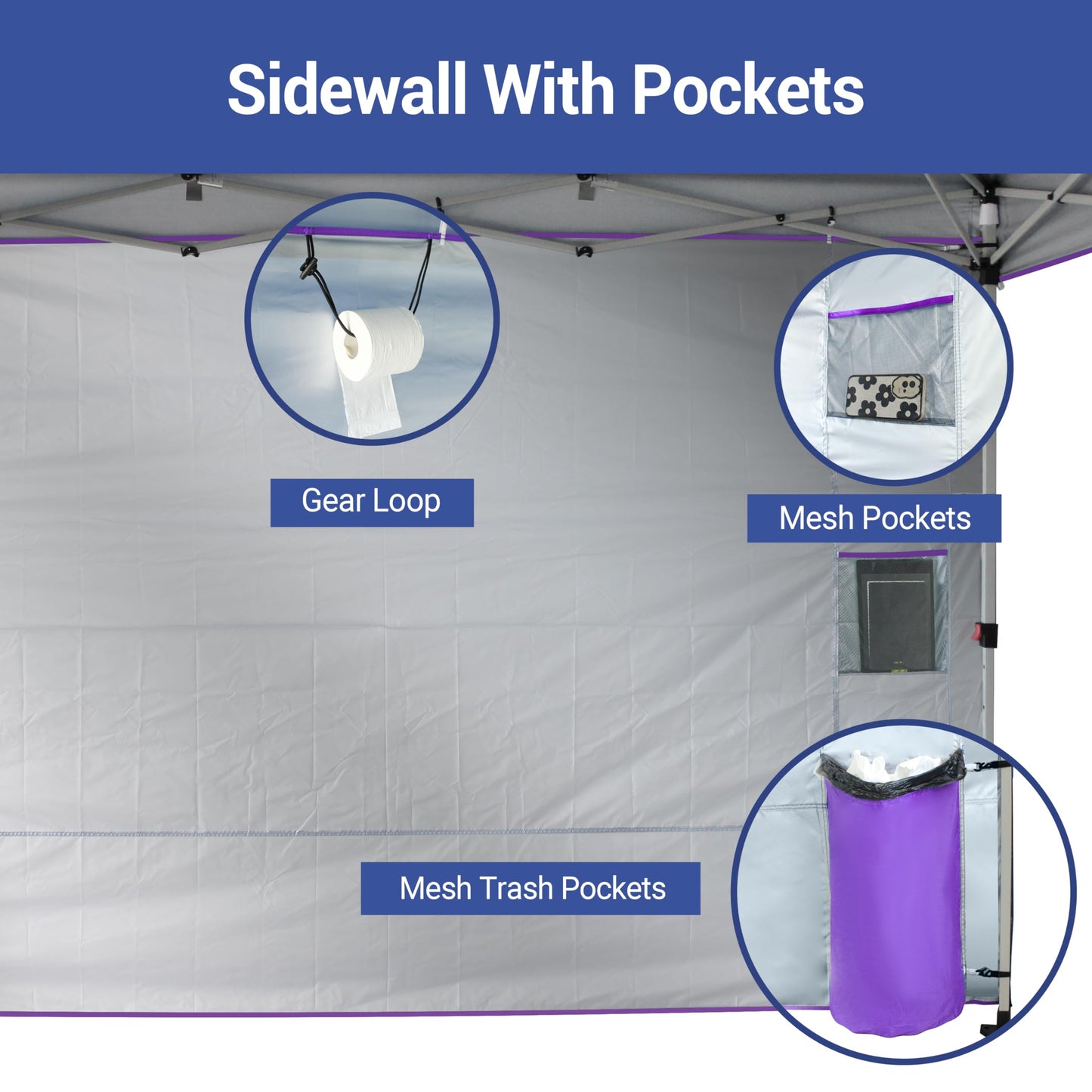 CROWN SHADES Canopy Tent 10x10 Pop Up Canopy Outdoor Shade with Pockets Sidewall, Easy Up Sun Shelter with One Person Set Up Center Lock, Portable Instant Camping Beach Canopy Tents, Forest Green