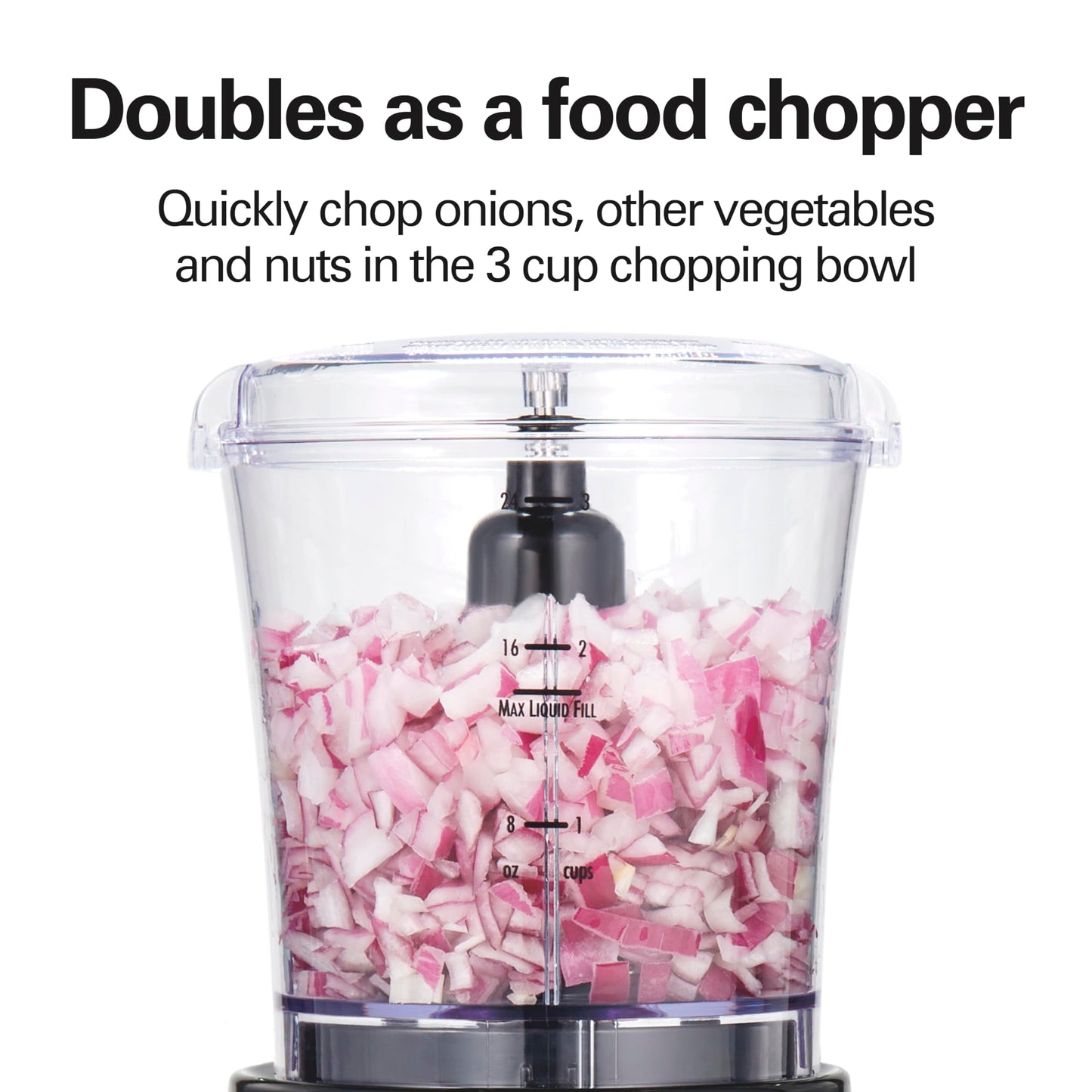 Hamilton Beach Power Elite Wave Action Blender For Smoothies, 40 Oz Glass Jar, 12 Functions Including Puree, Crush Ice, 700 Watts - Black (58148A)