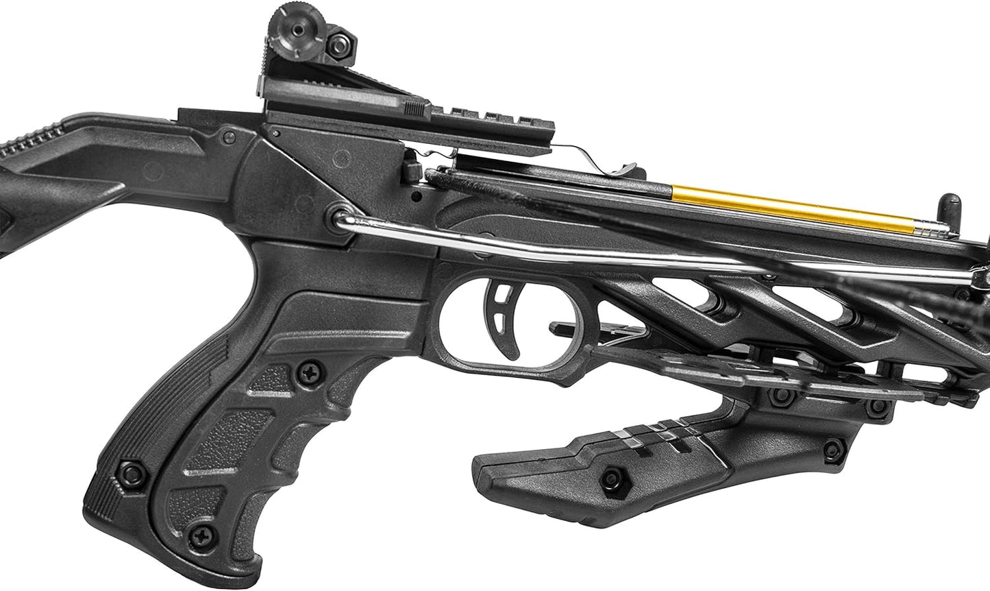 Bear X Desire XL Self-Cocking Pistol Crossbow with 3 Premium Bolts