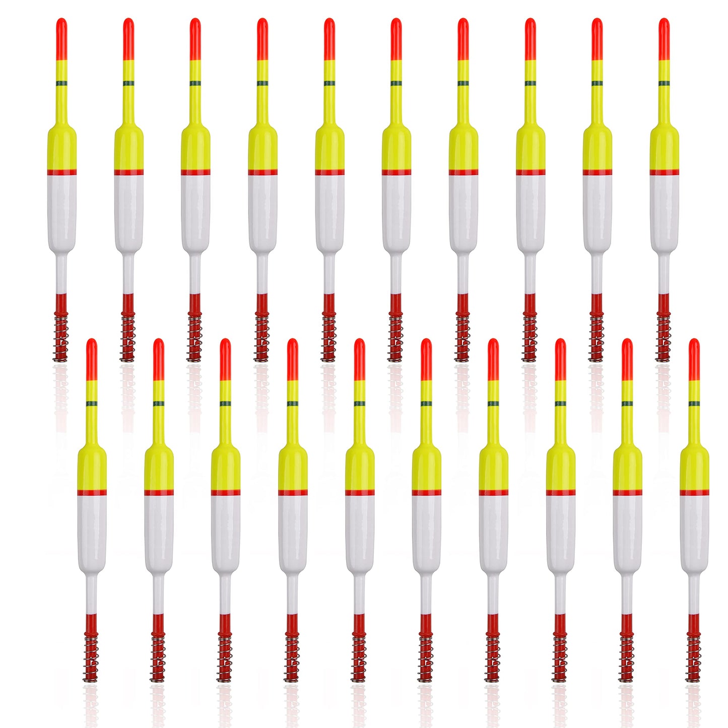 Fishing Floats and Bobbers Slip Bobbers for Fishing Spring Oval Stick Floats Slip Bobbers for Crappie Catfish Trout Fishing