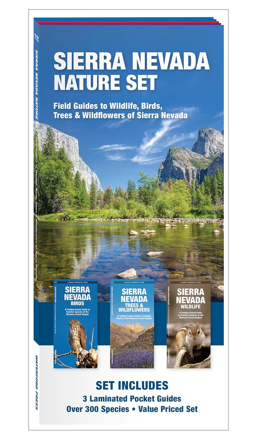 Sierra Nevada Nature Set: Field Guides to Wildlife, Birds, Trees & Wildflowers of Sierra Nevada (Nature Observation North America)