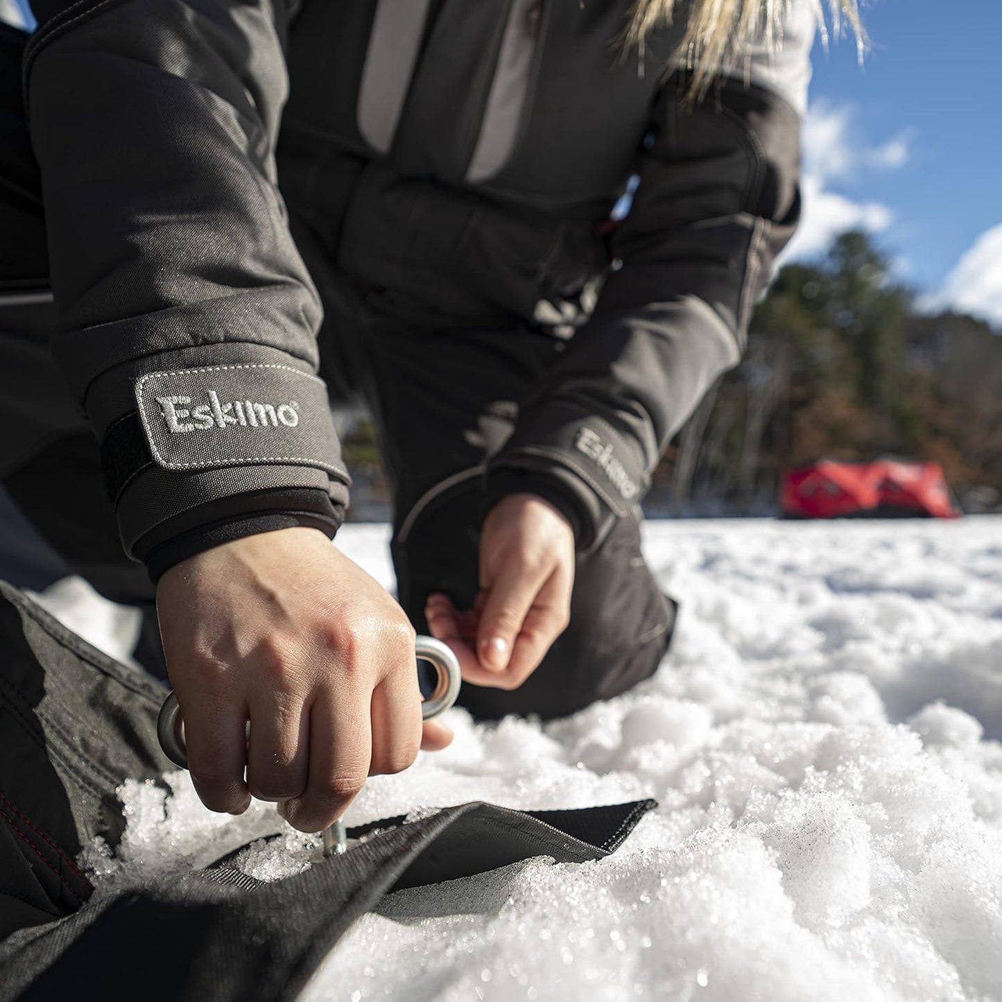 Eskimo 69138 Ice Shelter Anchors, 2-Pack