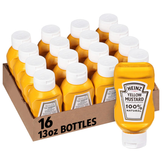 Heinz Yellow Mustard, 20 oz Bottle