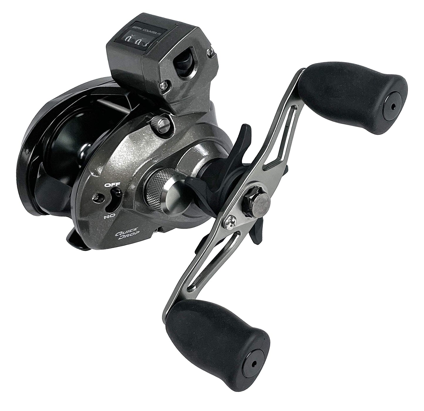 Okuma Convector Low Profile Line Counter Graphite Frame Trolling Reel