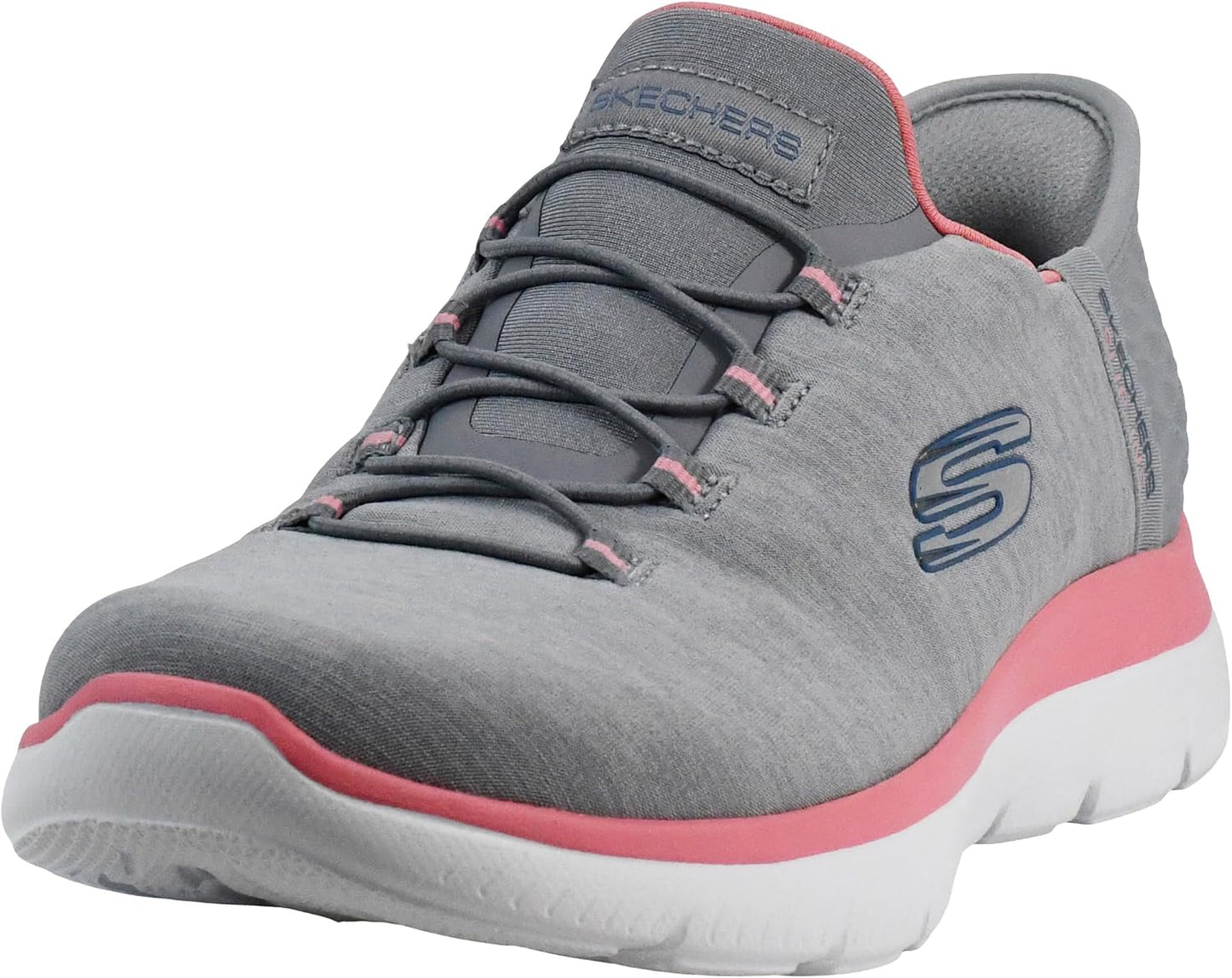 Skechers Women's Hands Free Slip Ins Summits Dazzling Haze Sneaker
