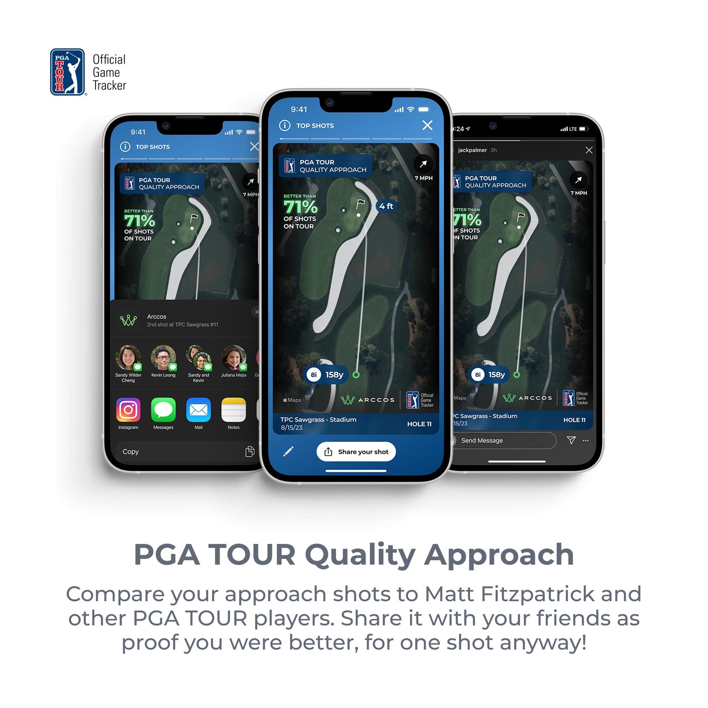 Arccos Smart Sensors: Automatic Golf Game Tracking System, A.I. Powered Caddie, A.I. GPS Rangefinder & Smart Club Distances