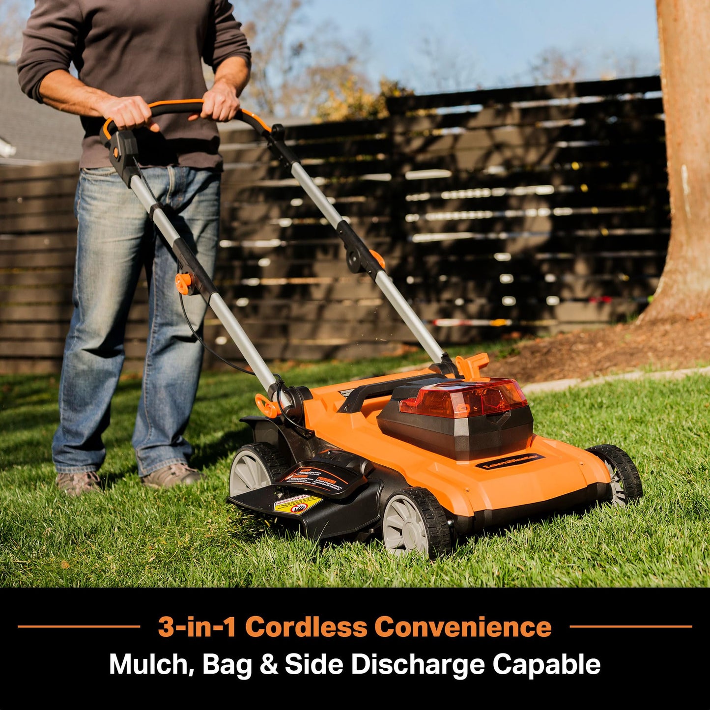 LawnMaster MEB1216K Electric Lawn Mower 16-Inch 12AMP