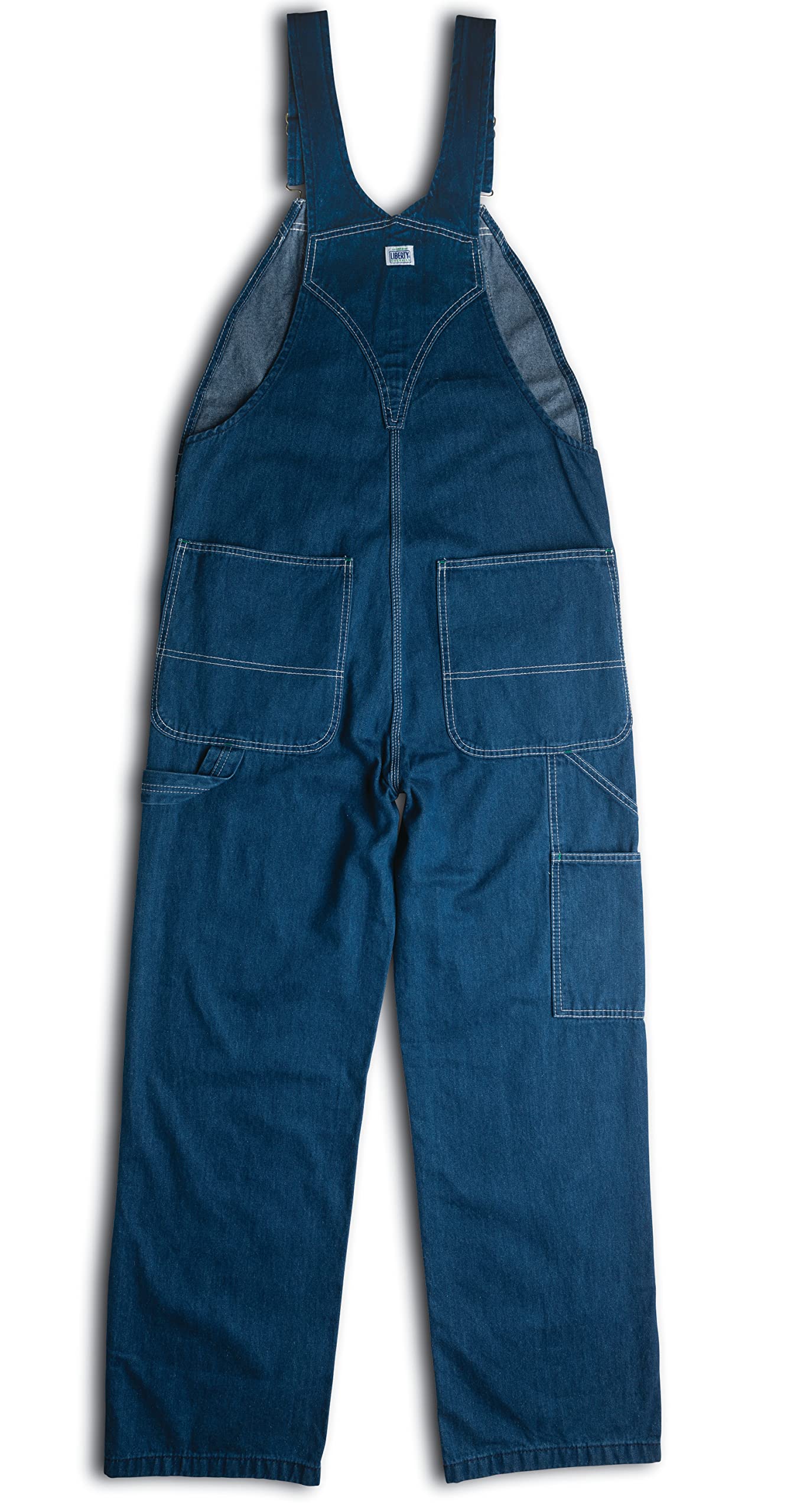 Liberty Men's Denim Stonewashed Bib Overall