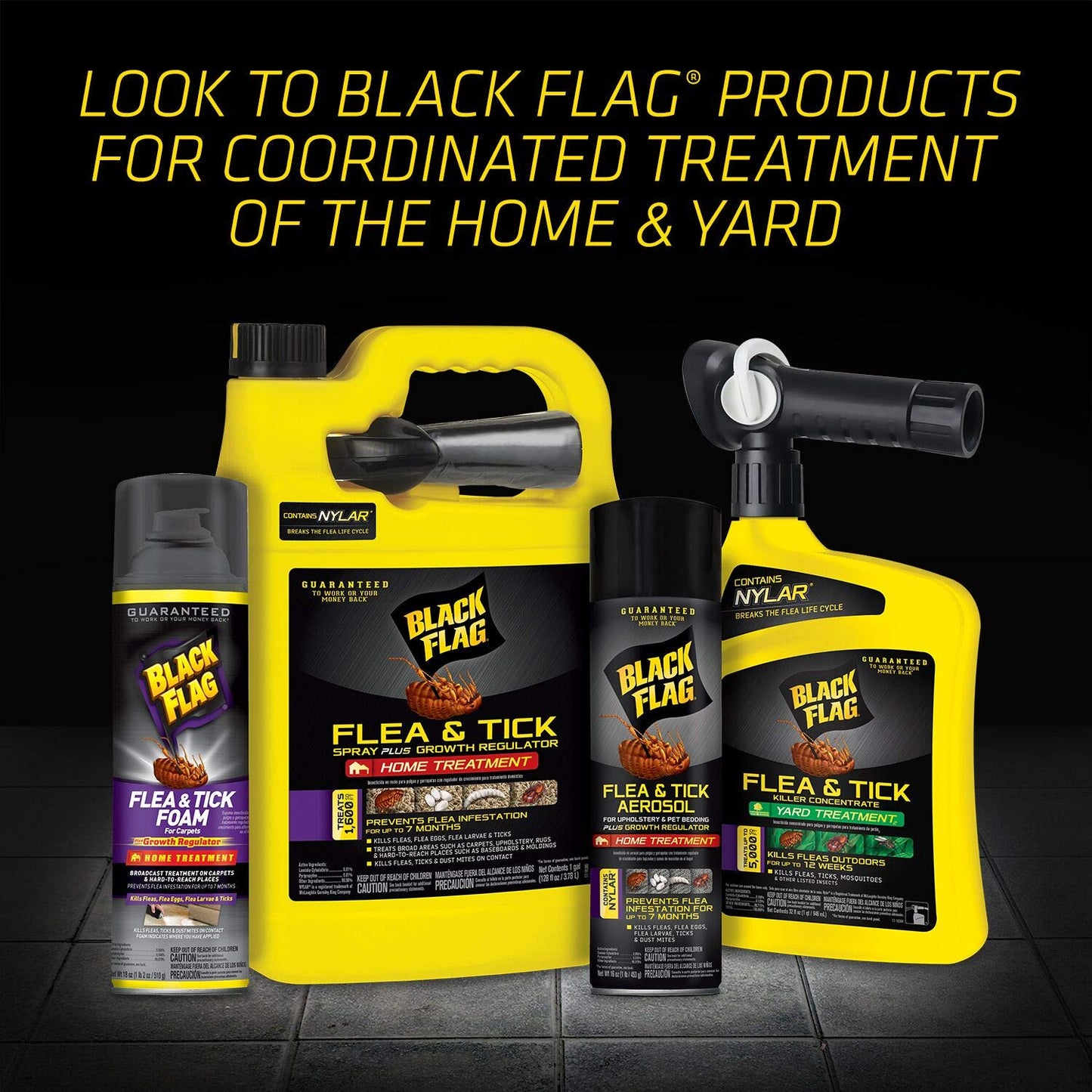 Black Flag Extreme Flea Killer Plus Growth Regulator RTU for Insects, 1-gal, 128 Oz