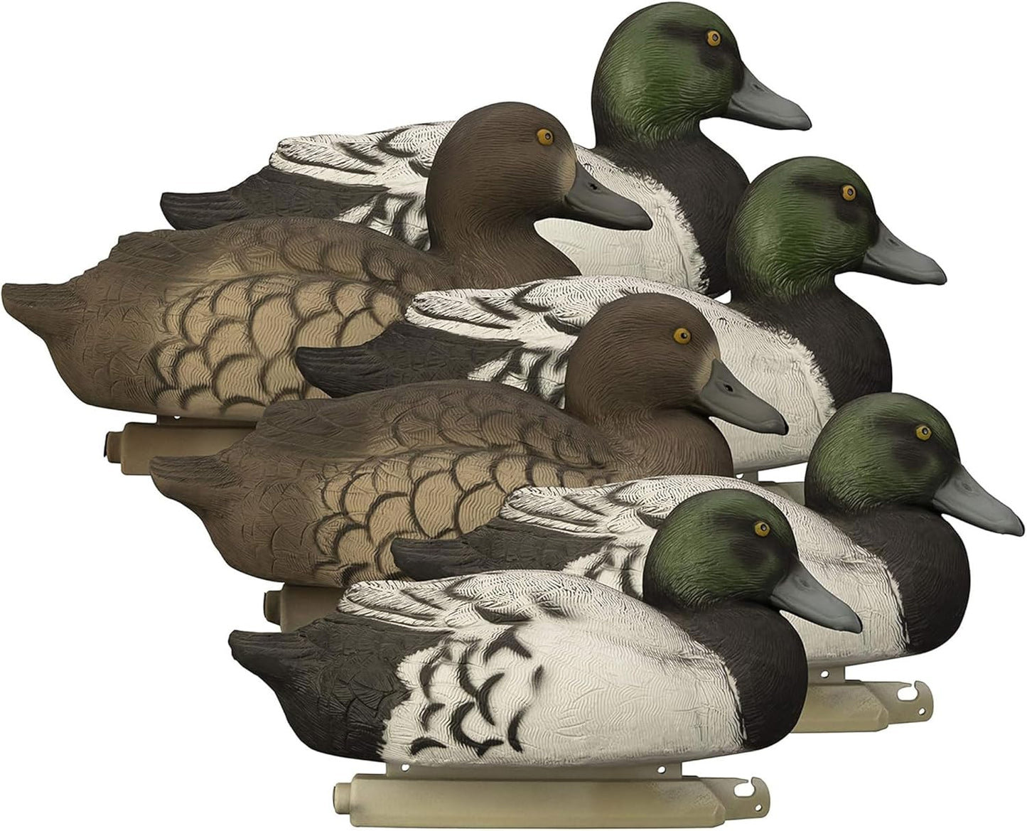 Higdon Outdoors Battleship Bluebill Duck Decoys, Foam-Filled