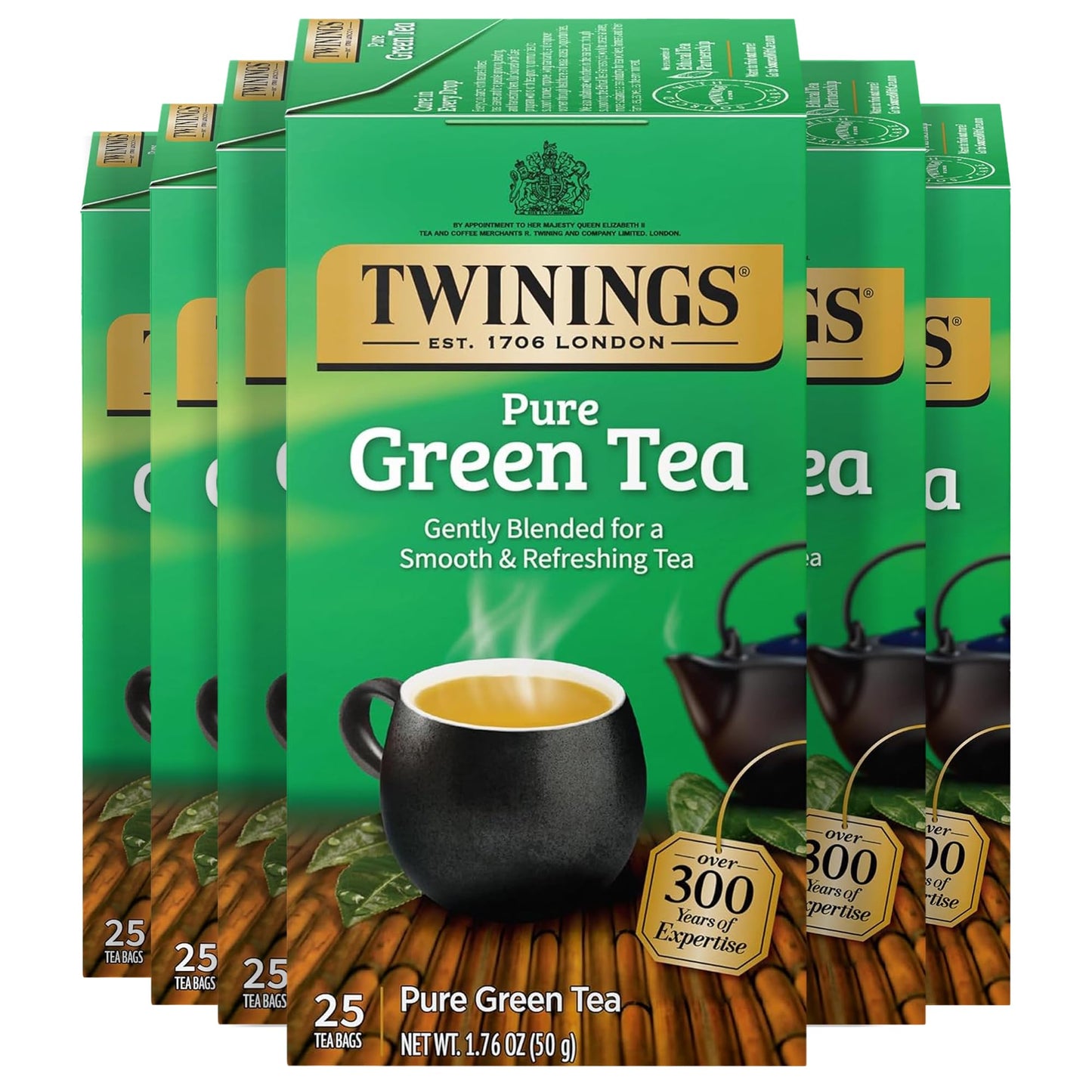 Twinings English Breakfast Black Tea Individually Wrapped Bags, 100 Count (Pack of 1), Smooth, Flavourful, and Robust, Caffeinated, Enjoy Hot or Iced, 100 Teabags