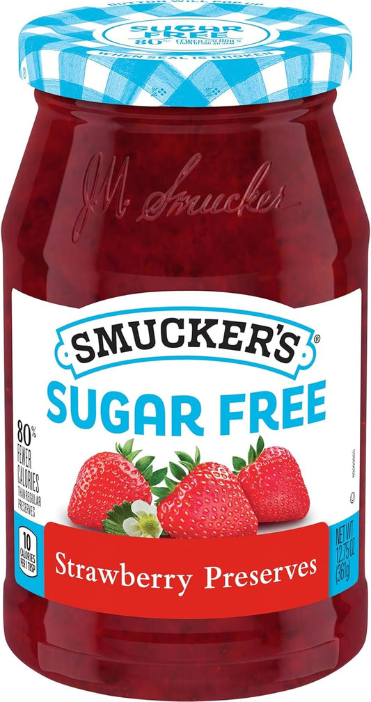 Smucker's Sugar Free Strawberry Preserves, 12.75 Ounces