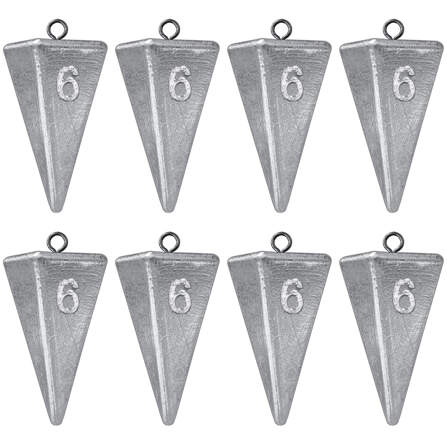 Fishing Weights Sinkers Pyramid Sinkers Surf Fishing Sinkers for Saltwater Fishing Gear Tackle 1oz 2oz 3oz 4oz 5oz 6oz 8oz 10oz 12oz 14oz 16oz