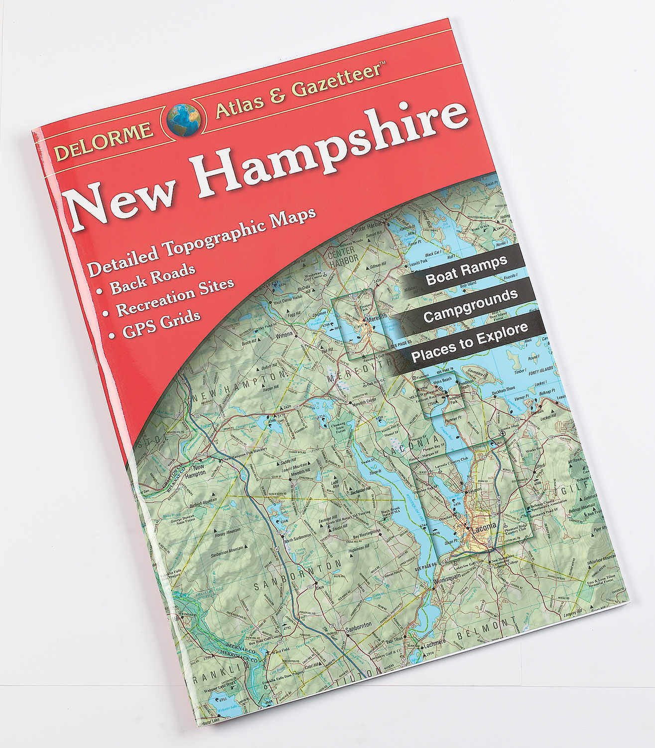 New Hampshire Atlas and Gazetteer : Topographic Maps of the