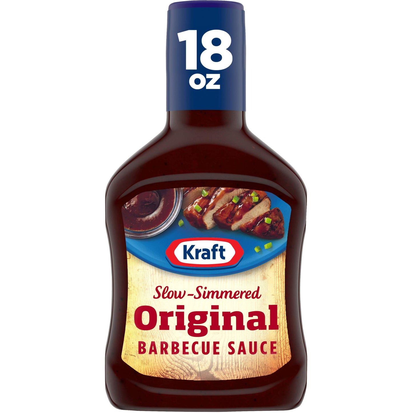 Kraft Sweet Brown Sugar Slow-Simmered Barbecue Sauce, 18 oz Bottle