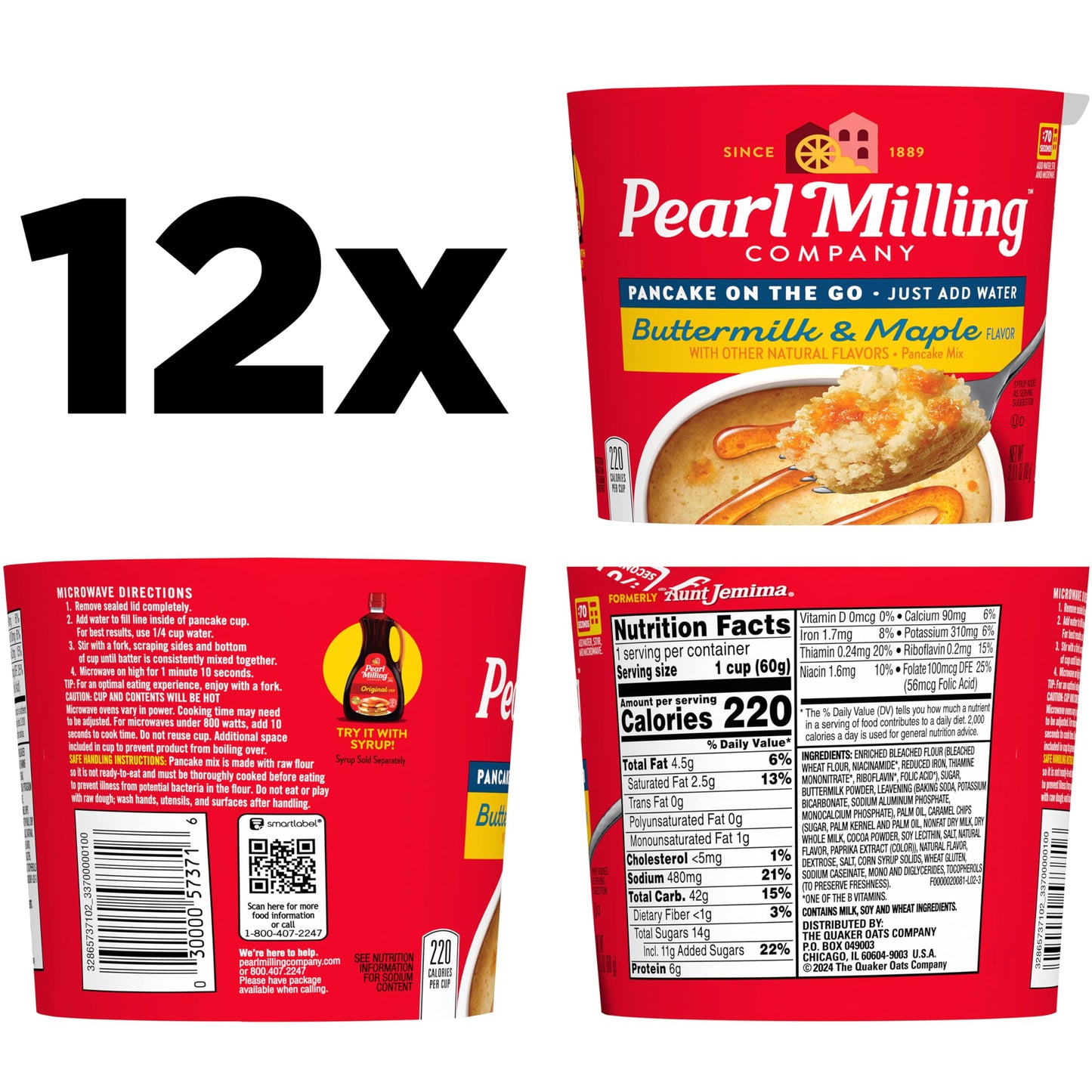 Pearl Milling Company Protein Pancake Mix - Buttermilk