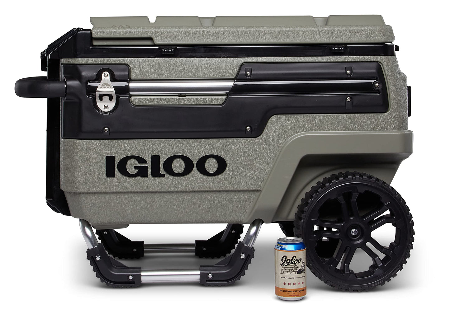 Igloo Trailmate Journey 70Qt Wheeled Cooler, Insulated Hard Shell Ice Chest