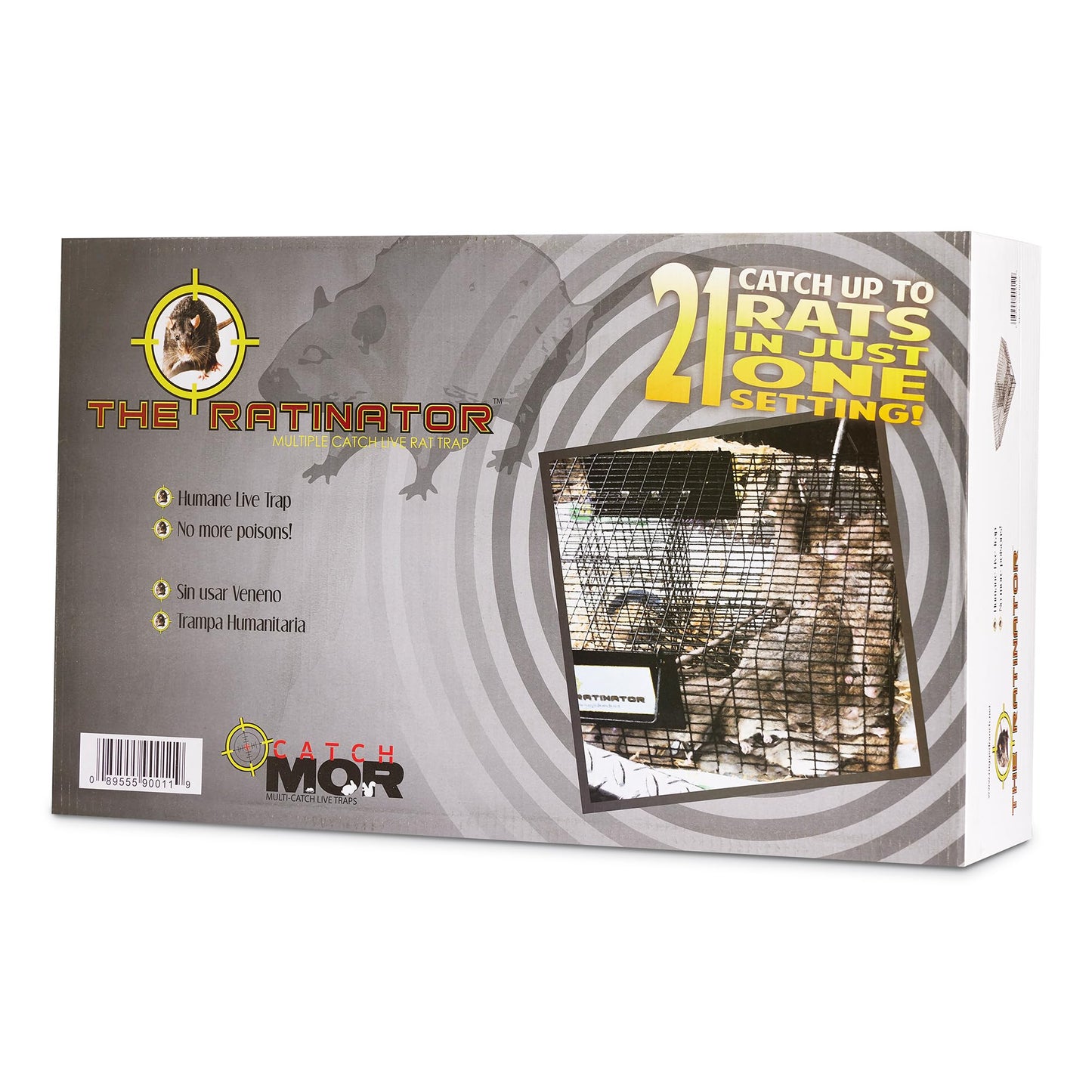 Rugged Ranch Live Chipmunk Trap, Catch & Release Cage, Large, Chipmunkinator