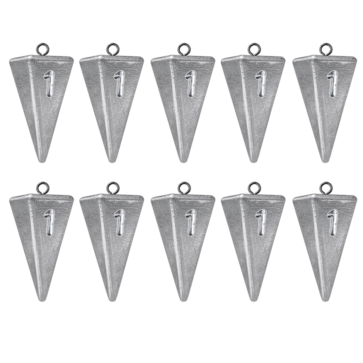 Fishing Weights Sinkers Pyramid Sinkers Surf Fishing Sinkers for Saltwater Fishing Gear Tackle 1oz 2oz 3oz 4oz 5oz 6oz 8oz 10oz 12oz 14oz 16oz