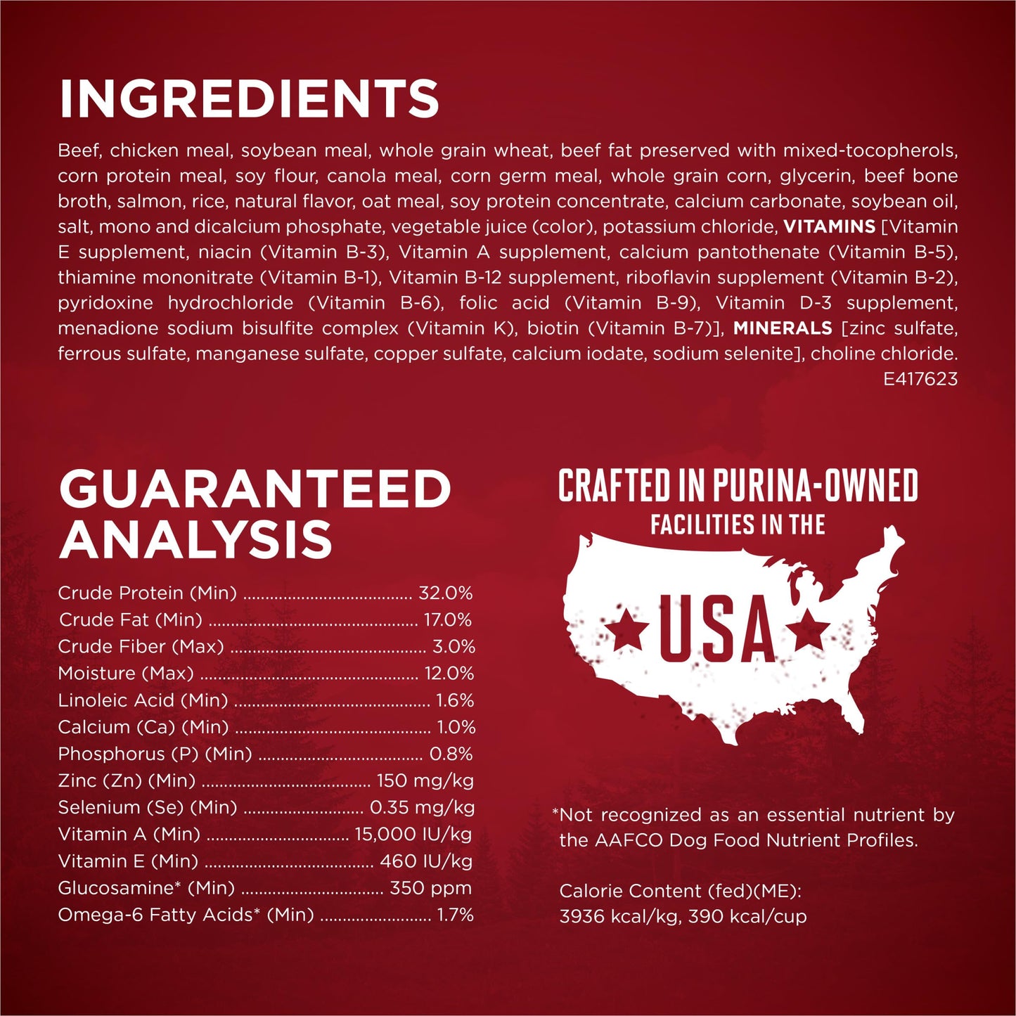 Purina ONE True Instinct With A Blend Of Real Turkey and Venison Dry Dog Food - 36 lb. Bag
