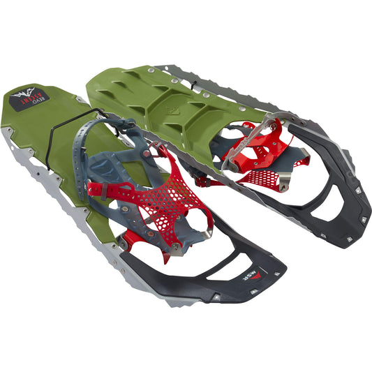 MSR Revo Ascent Backcountry & Mountaineering Snowshoes with Paragon Bindings, 22 Inch Pair, Olive