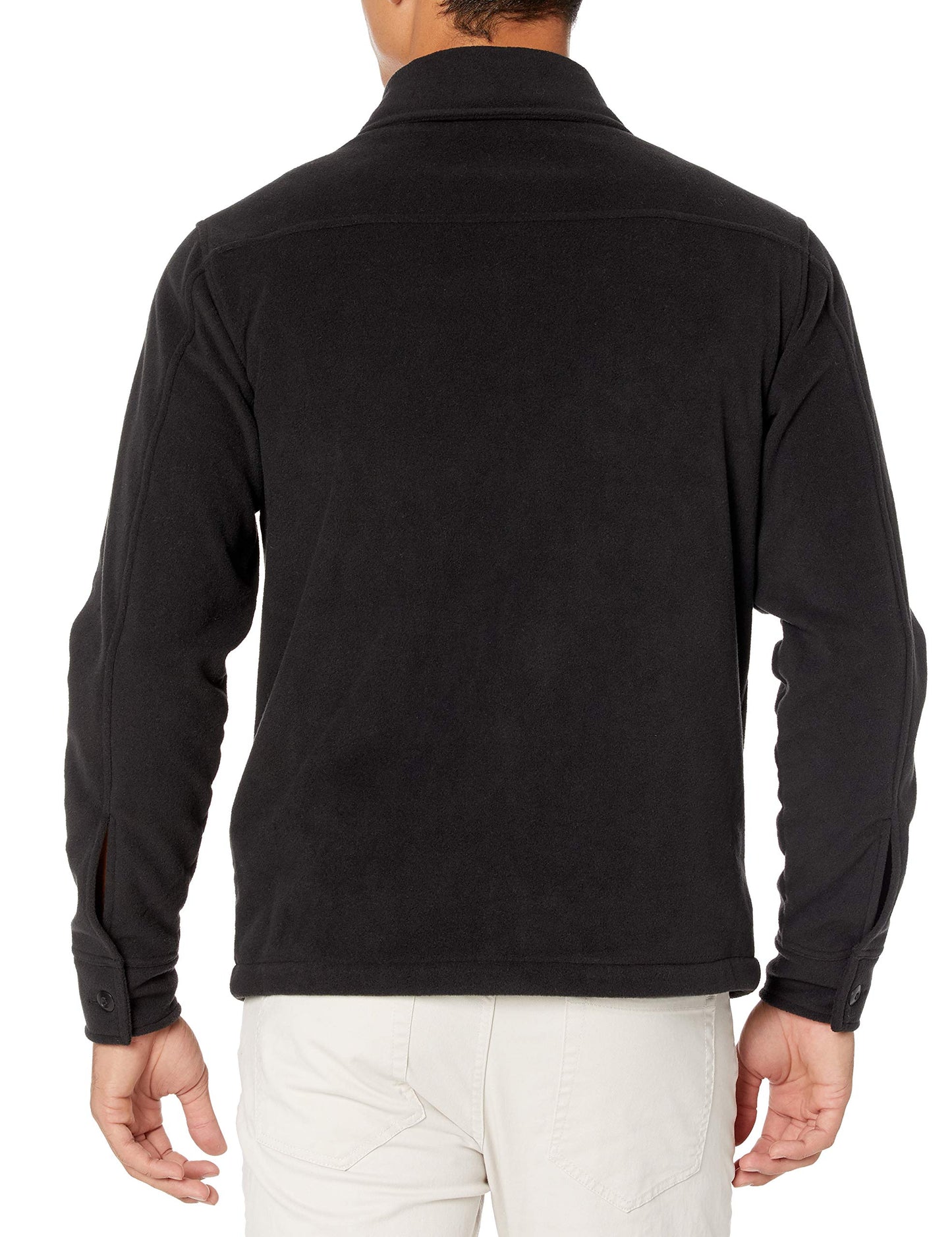 Amazon Essentials Men's Long-Sleeve Polar Fleece Shirt Jacket
