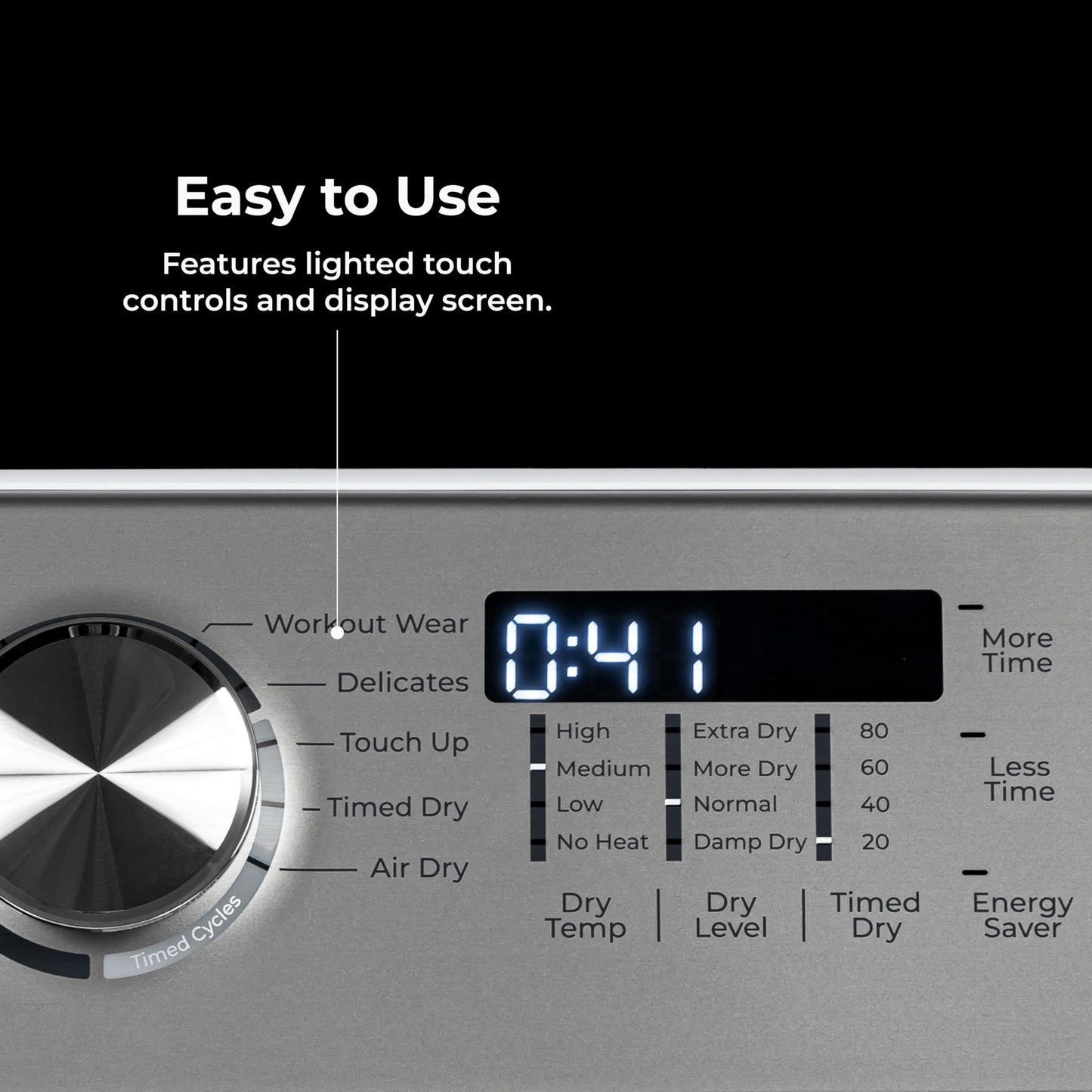 Kenmore 7.0 cu. ft. Front Load Gas Dryer-with Guard to Reduce Wrinkles & Static-Sanitize and Smart Sensor Drying-LED, White
