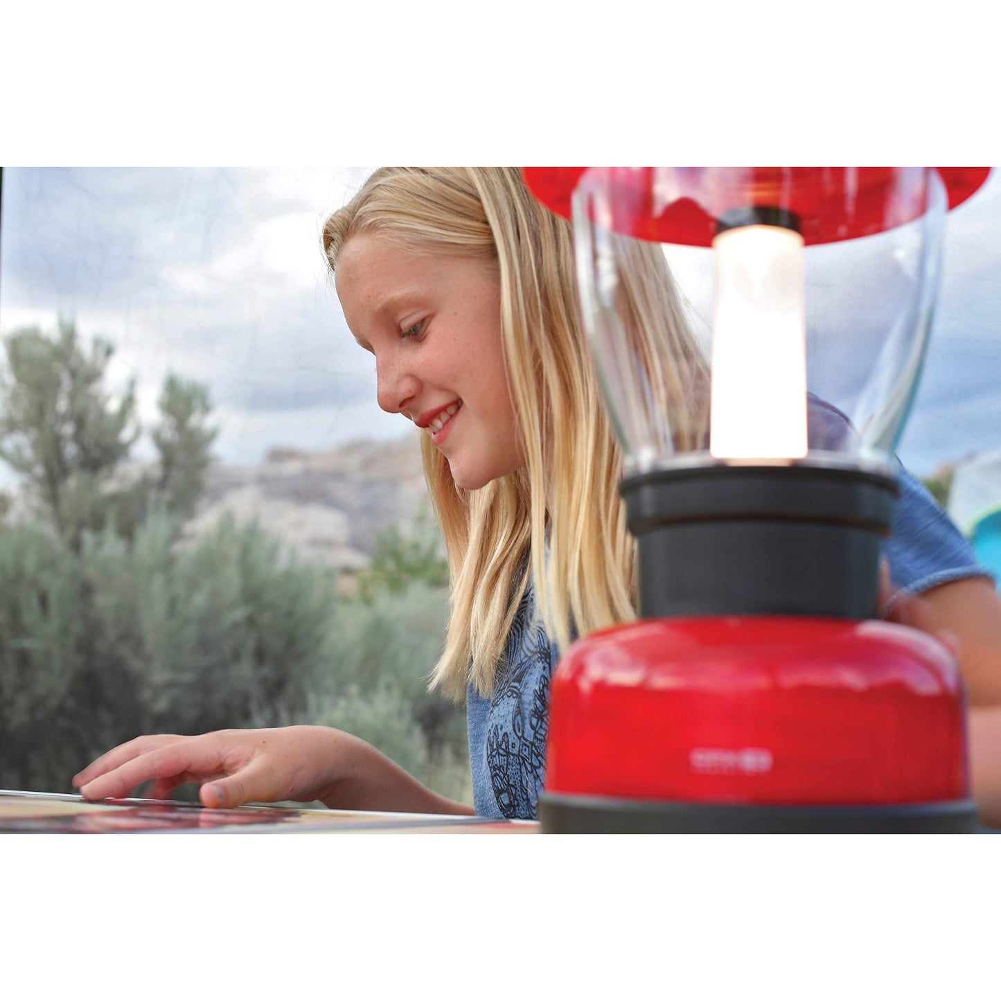 Coleman 4D Battery-Powered Personal LED Lantern, Water & Impact-Resistant with Carabiner Handle, Shines Up to 700 Lumens, Outdoors Camping Essentials