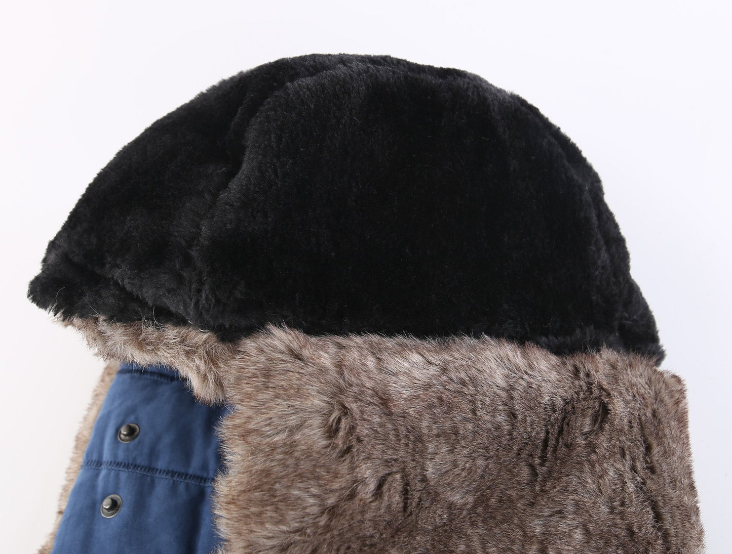 Connectyle Men's Trooper Trapper Hat Warm Winter Hats with Removable Face Mask Earflaps Faux Fur Hunting Outdoor Hat