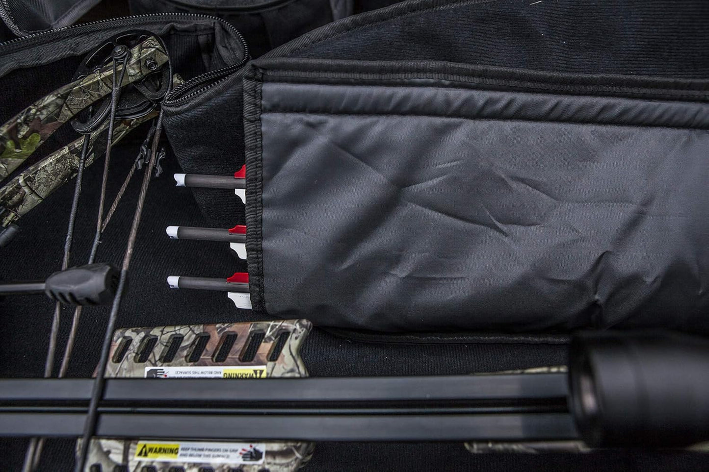 Killer Instinct Slayer Crossbow Case with Padded Divider and Storage Compartments for Accessories