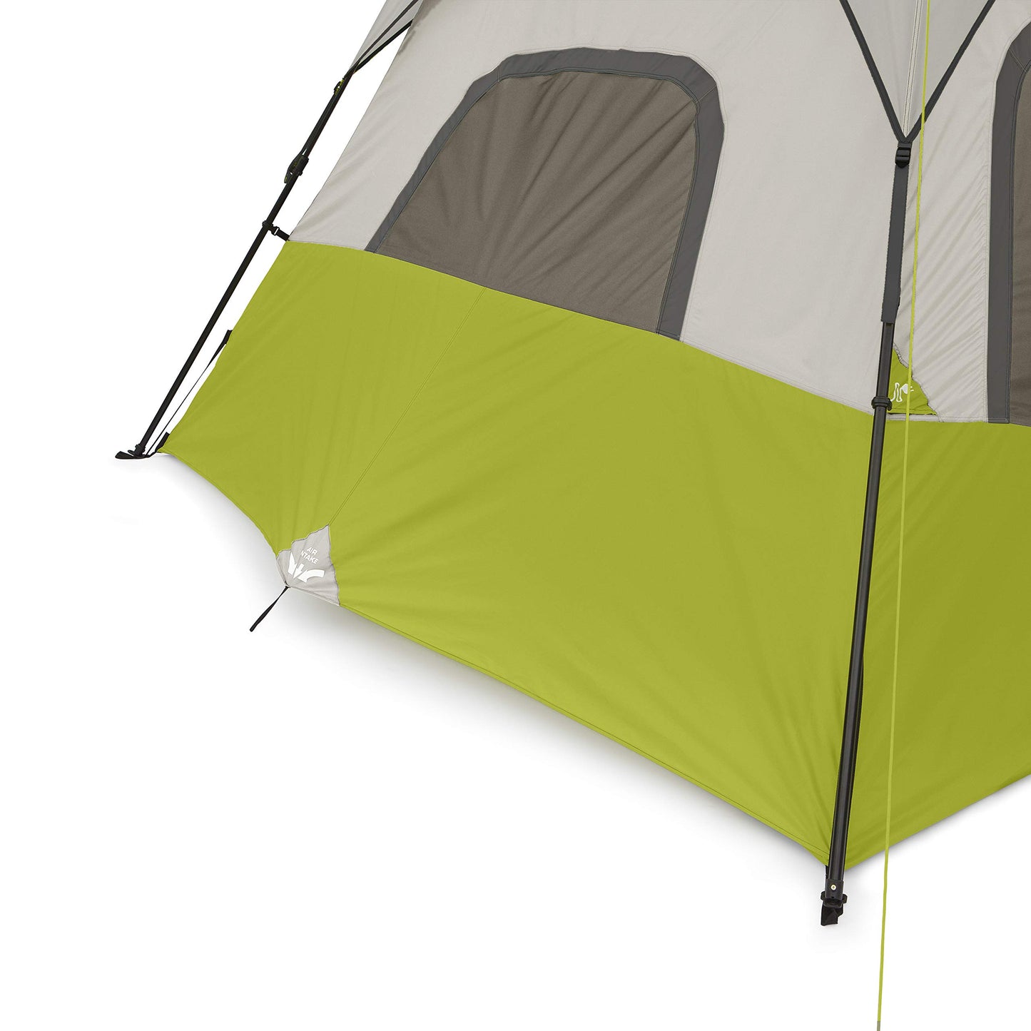CORE Instant Cabin Tents | 6 Person / 9 Person / 10 Person / 12 Person Family Cabin Multi Room Pop Up Tents Car Camping | Included Storage Pockets for Camping Accessories