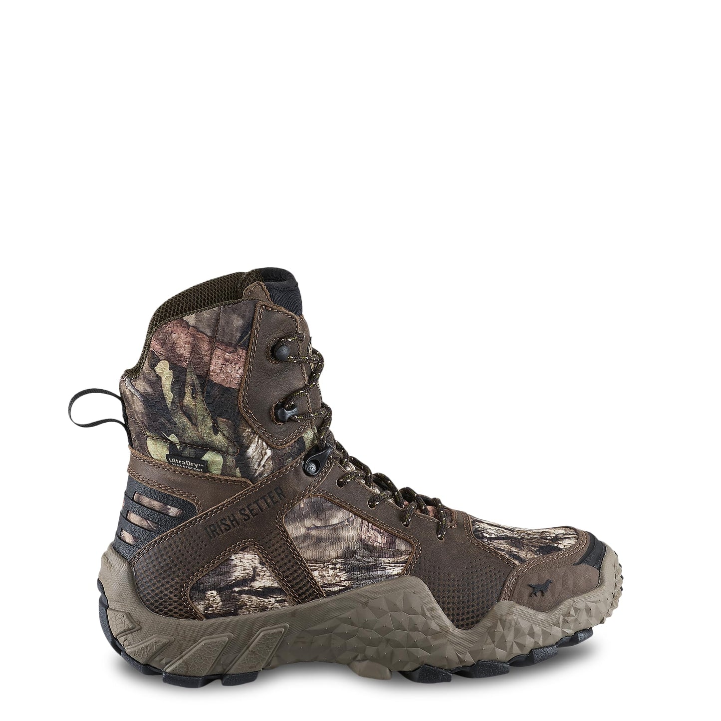 Irish Setter, VaprTrek, Women's, 8", Waterproof, Insulated 400g, Hunting Boot, Mossy Oak Break-up Country