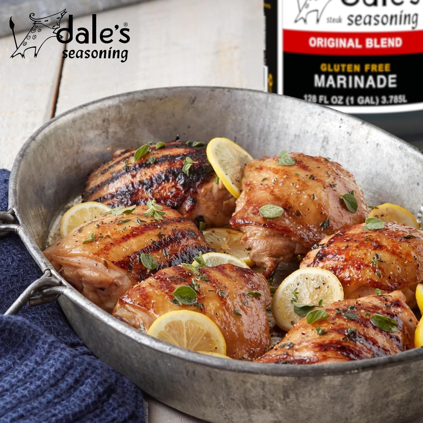 Dale's Steak Seasoning Family Size (1 Gallon) - Gluten Free Steak Marinade