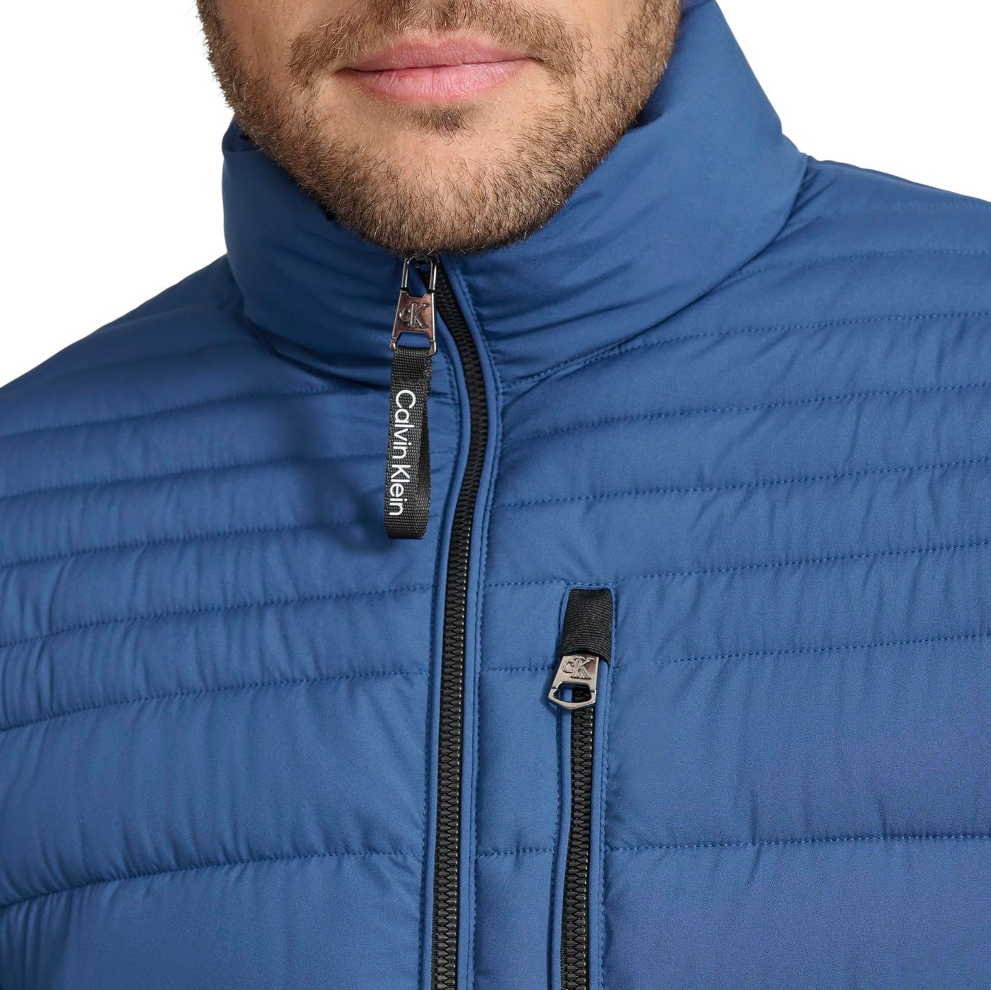 Calvin Klein Men's Full Zip Down Puffer Coat