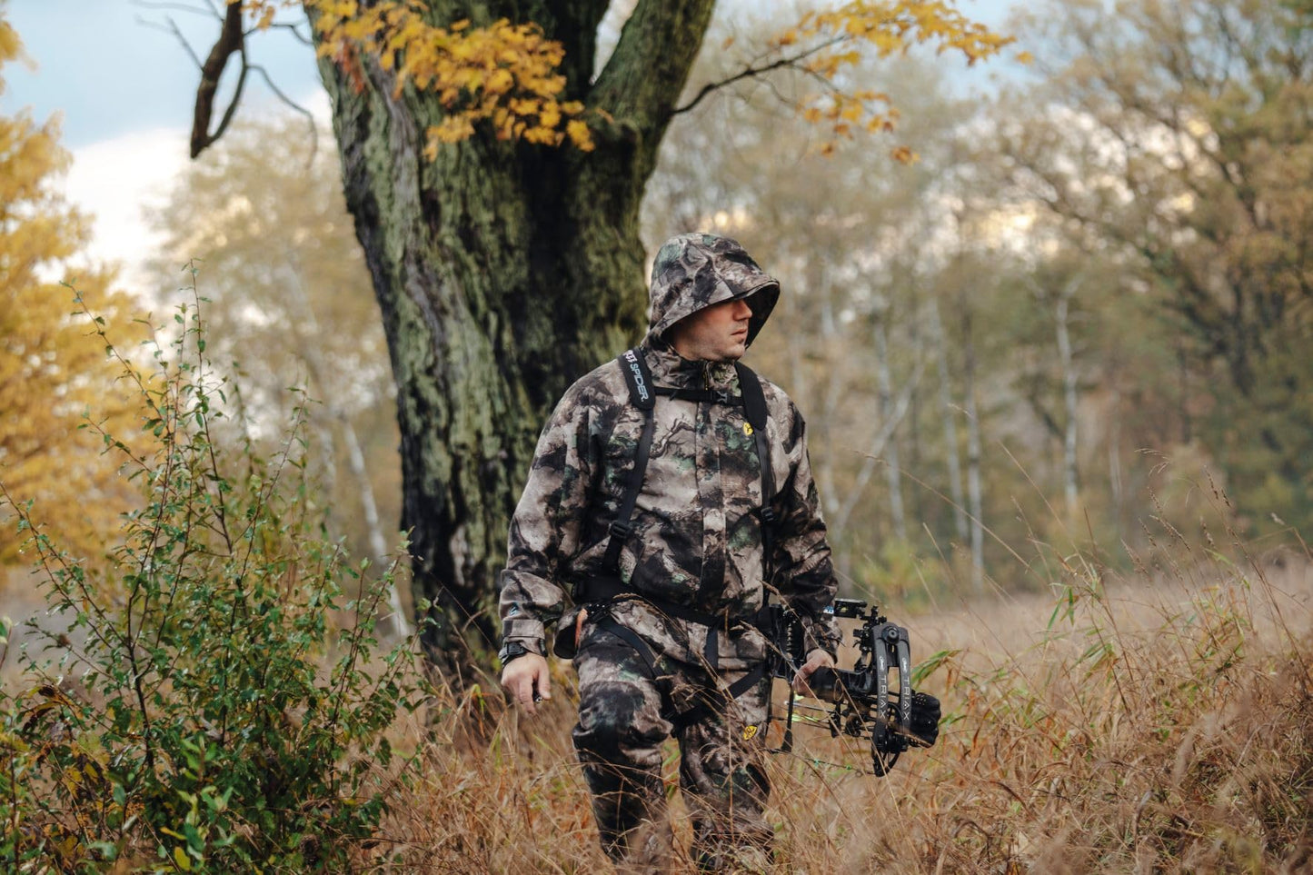 SCENTBLOCKER Drencher Men's Lightweight Breathable Waterproof Camo Rain Jacket