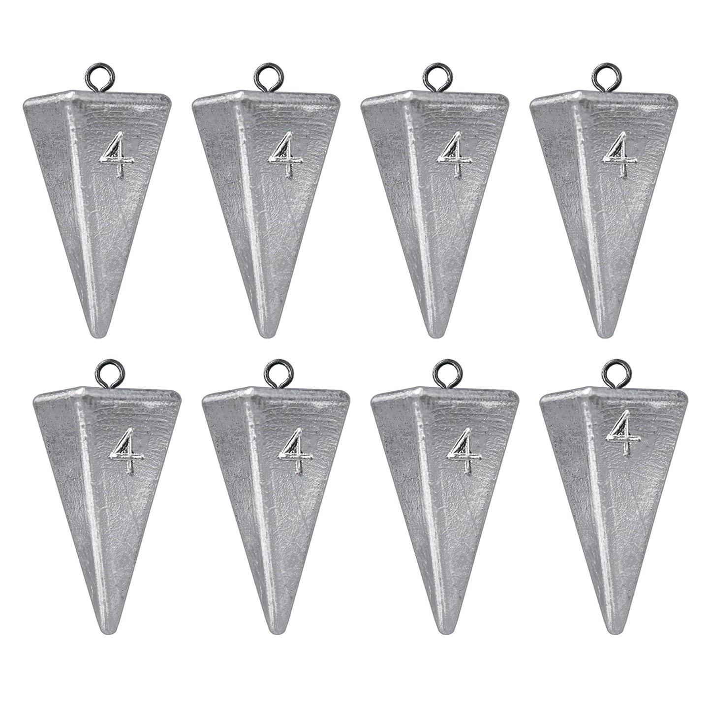Fishing Weights Sinkers Pyramid Sinkers Surf Fishing Sinkers for Saltwater Fishing Gear Tackle 1oz 2oz 3oz 4oz 5oz 6oz 8oz 10oz 12oz 14oz 16oz