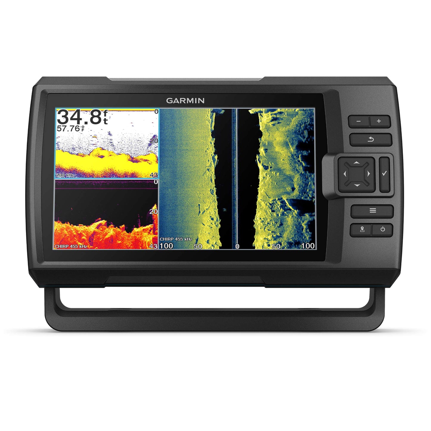 Garmin 010-02550-00 Striker Vivid 4cv, Easy-to-Use 4-inch Color Fishfinder and Sonar Transducer, Vivid Scanning Color Palettes