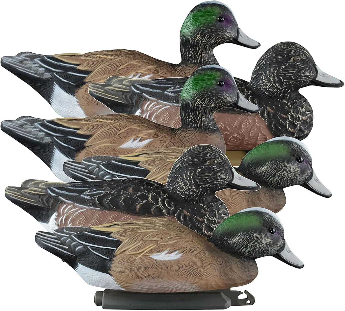 Higdon Outdoors Standard Widgeon Duck Decoys, Foam-Filled